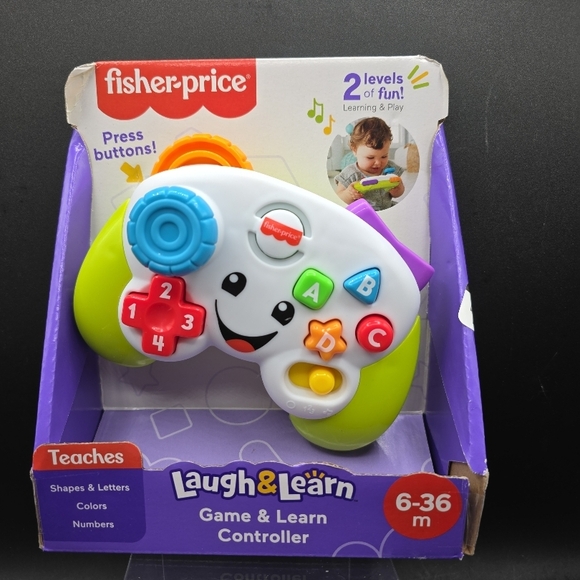Fisher-Price 6-36M Game and Learn Controller Toddler - Picture 1 of 6